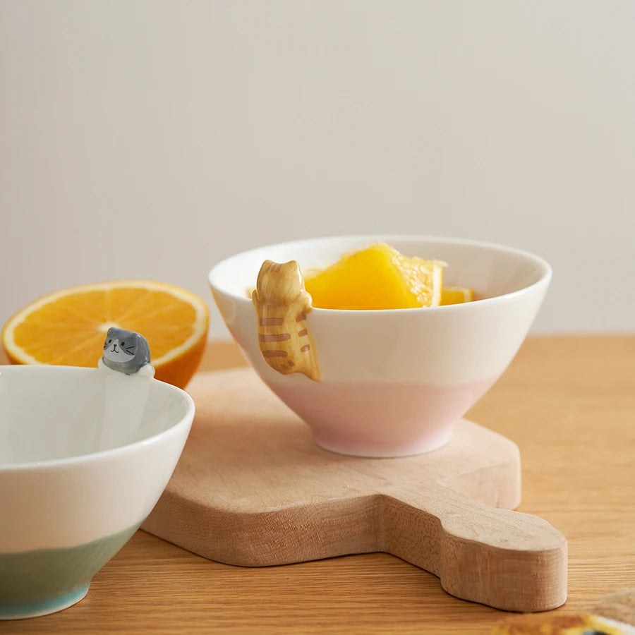 Cute Cat Decorative Ceramic Bowl