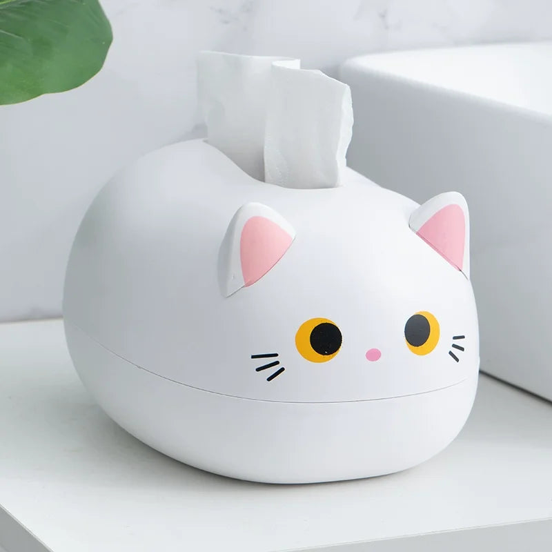 Chubby Cat Tissue Box