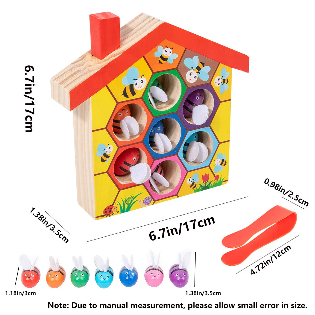 Wooden Beehive Matching Game