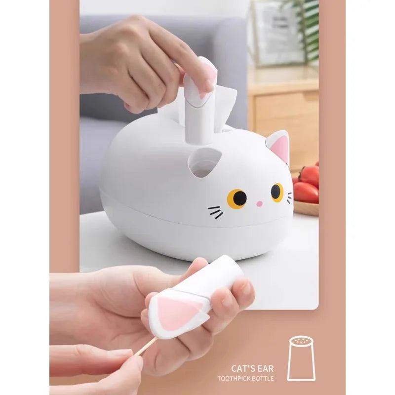Chubby Cat Tissue Box