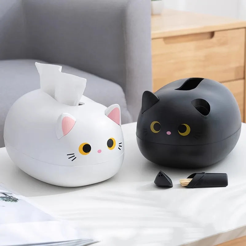 Chubby Cat Tissue Box