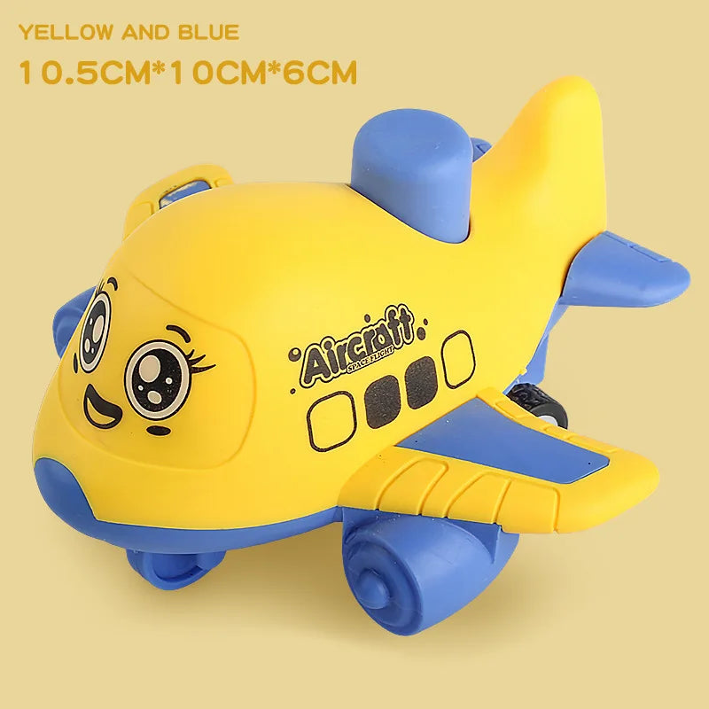 Press & Go Animal Airplane Toy Set – Friction Cars for Toddlers