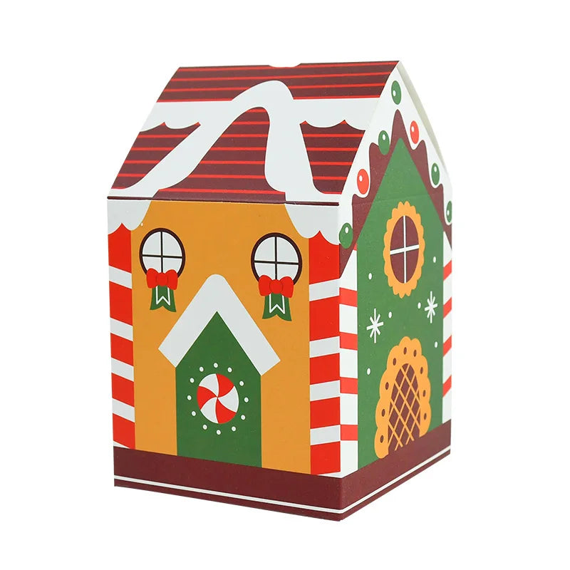 Christmas House Candy Boxes – Cartoon Gift Packaging