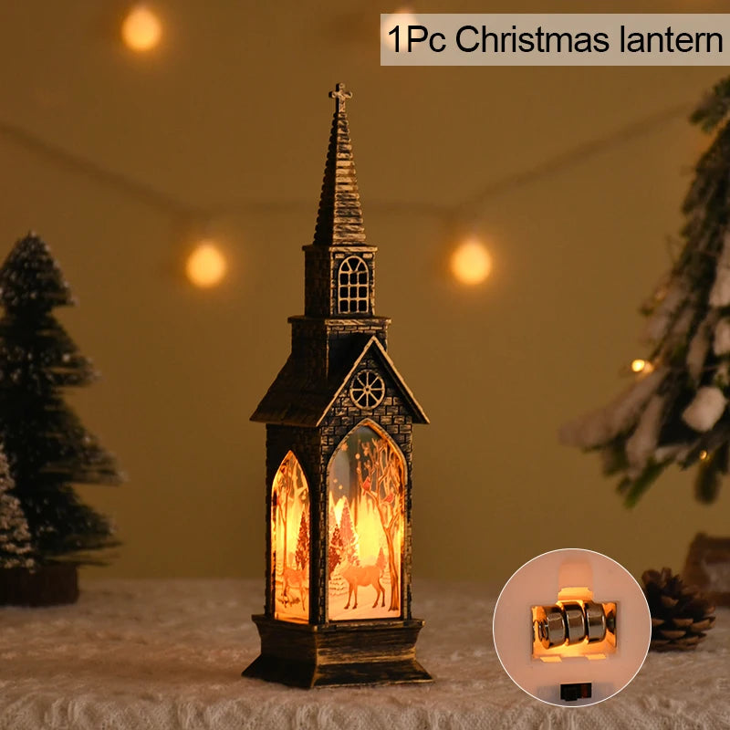 LED Christmas Lantern Light