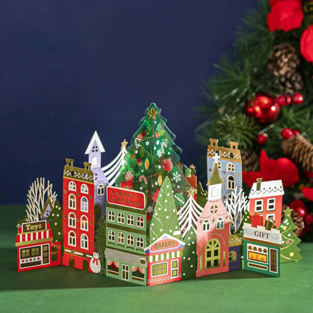 3D Christmas Greeting Card