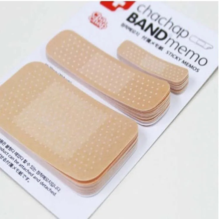 Bandage Sticky Notes Set – Cute Page Flags & Memo Labels