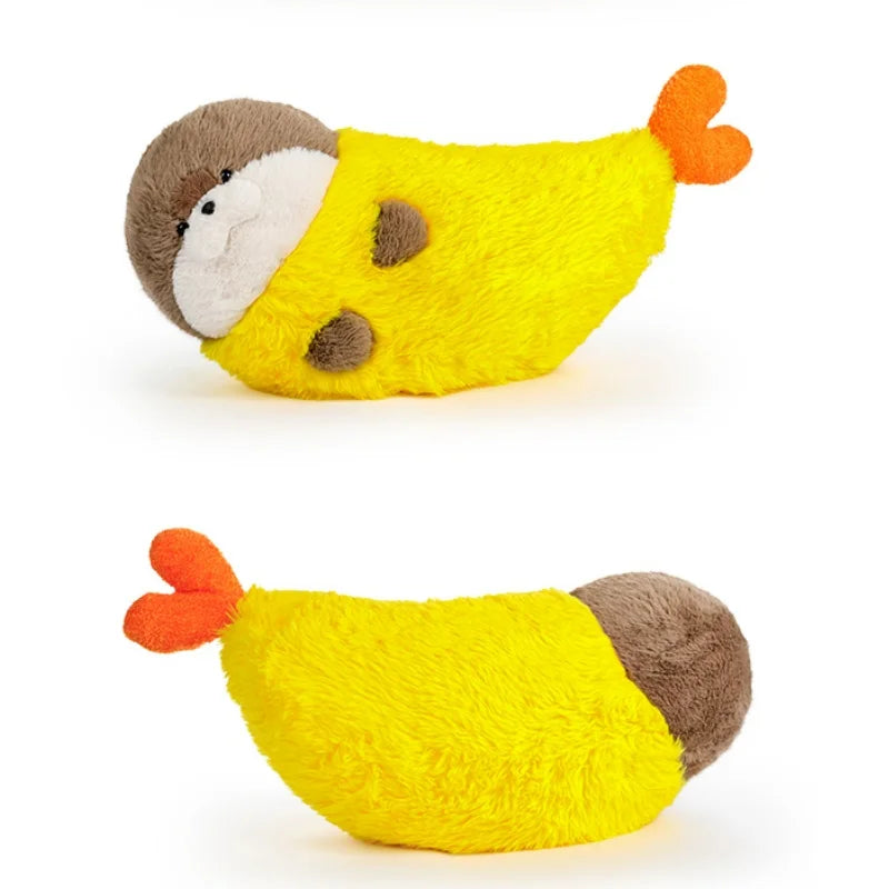 Coussin en peluche de sceau de sushi mignon pour enfants, Kanter marin réaliste, ShriAJSoft Butter frit japonais, oreiller en peluche, livraison directe