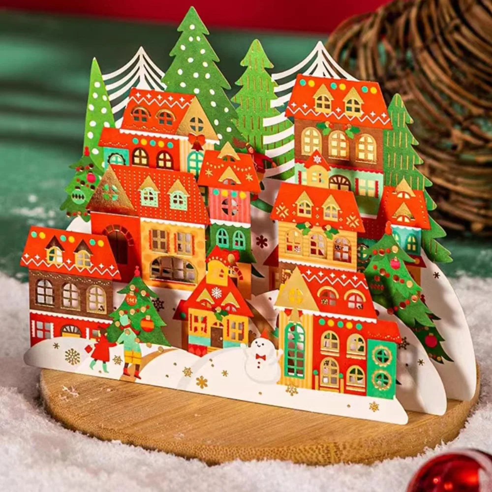 3D Christmas Greeting Card