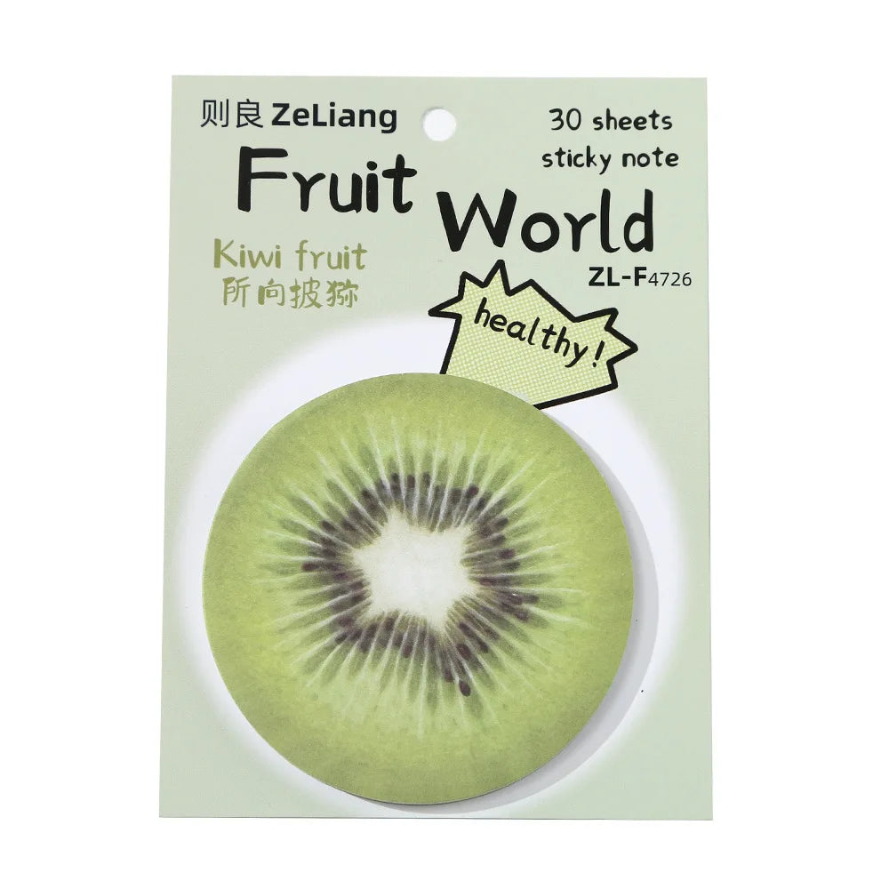 Fruit World Sticky Notes
