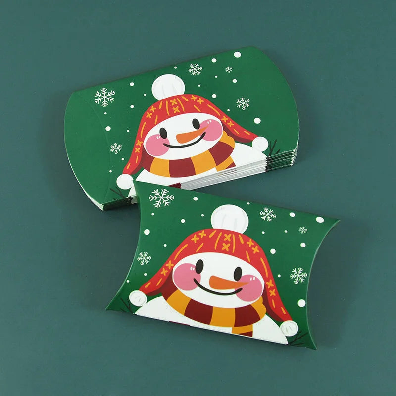 Christmas Pillow Candy Boxes – 12/24pcs