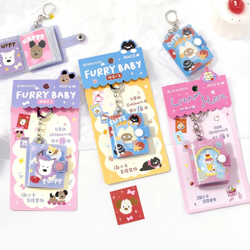 Mini Card Binder – INS Style Cute Pocket Organizer