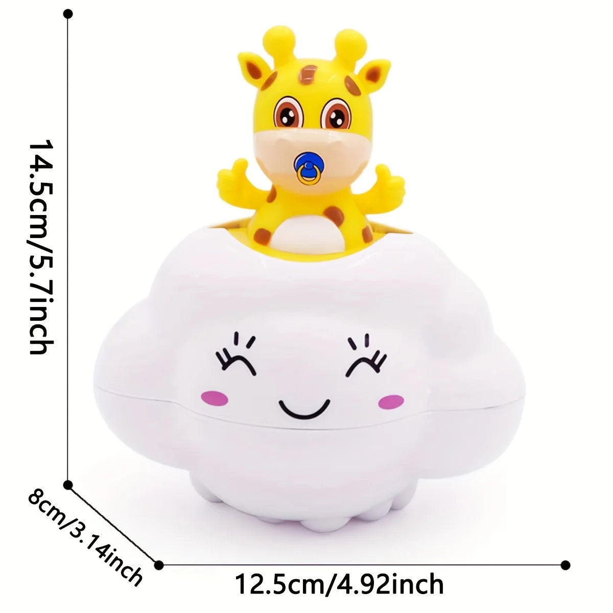 Rain Cloud & Deer Bath Toy