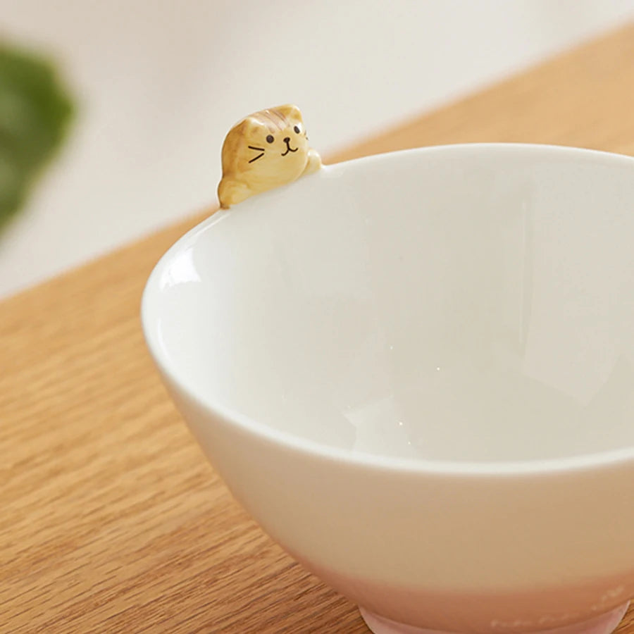 Cute Cat Decorative Ceramic Bowl