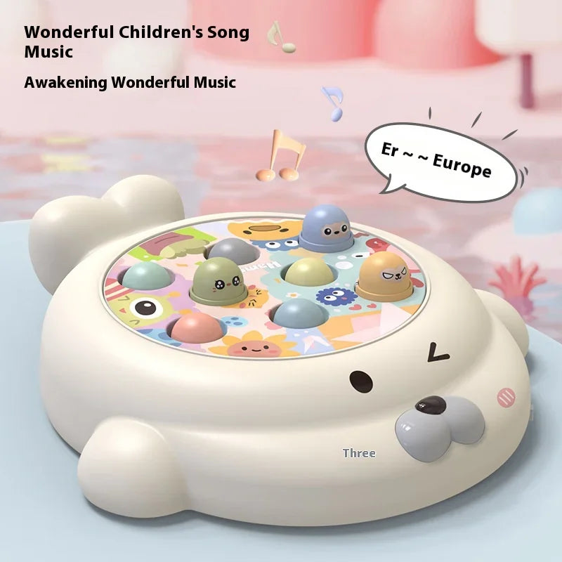 Sceaux jeux de Table jouets Whack A Taupe jeux de société de combat pour deux personnes jeux de fête interactifs Parent-enfant jouets avec lumières musique