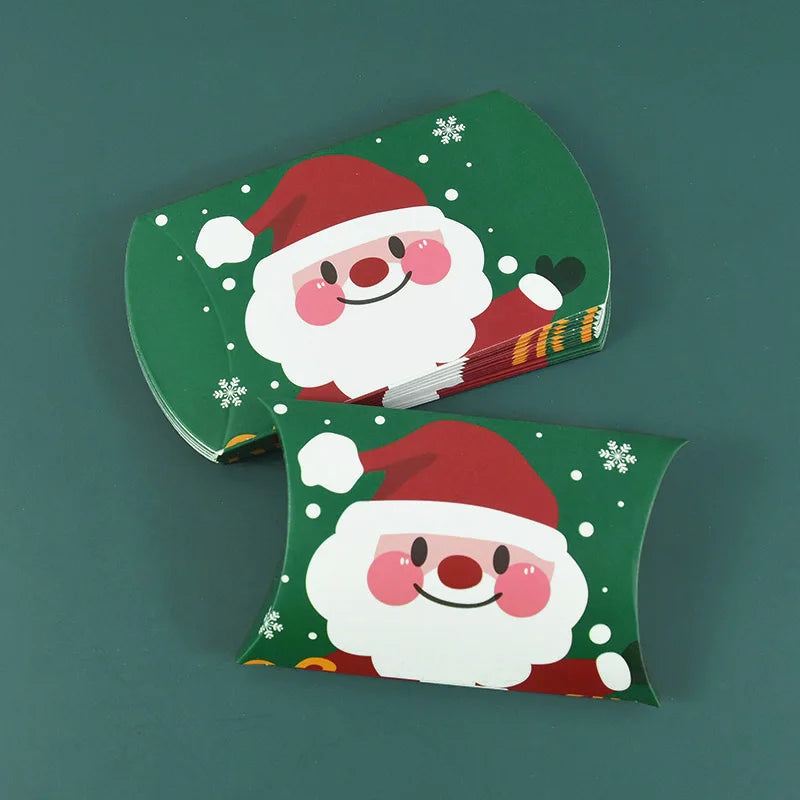 Christmas Pillow Candy Boxes – 12/24pcs