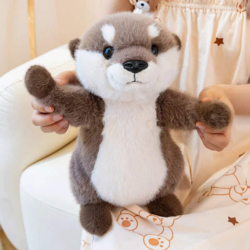 Kawaii Otter Plush Toy – 25/35cm