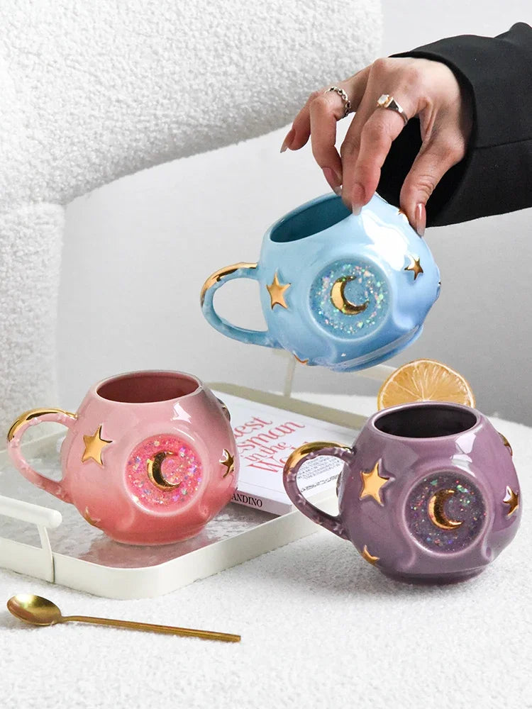 Starry Sky Ceramic Mug