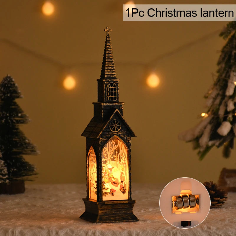 LED Christmas Lantern Light
