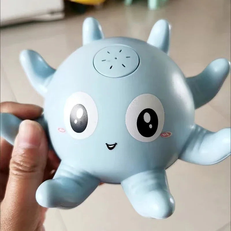 LED Light & Music Water-Spraying Toy for Babies and Kids