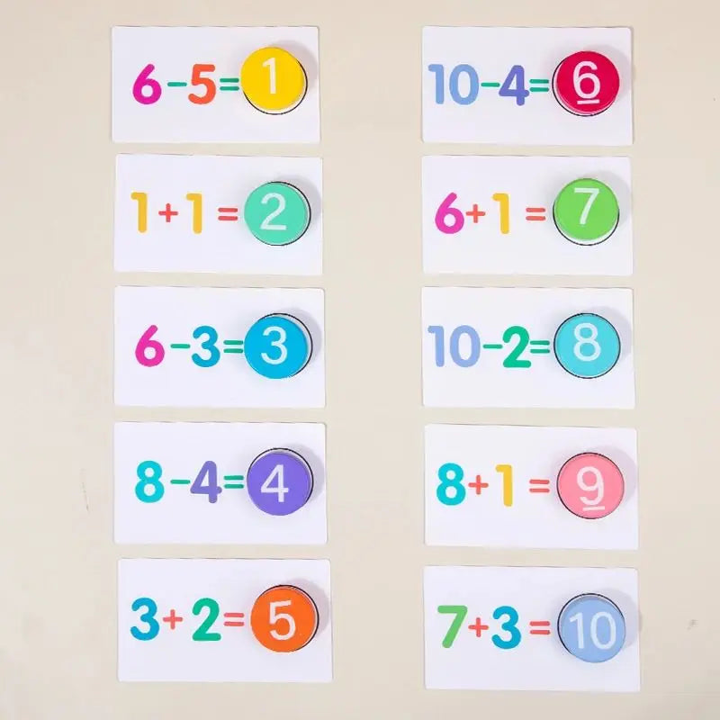 Wooden Montessori Math Toy