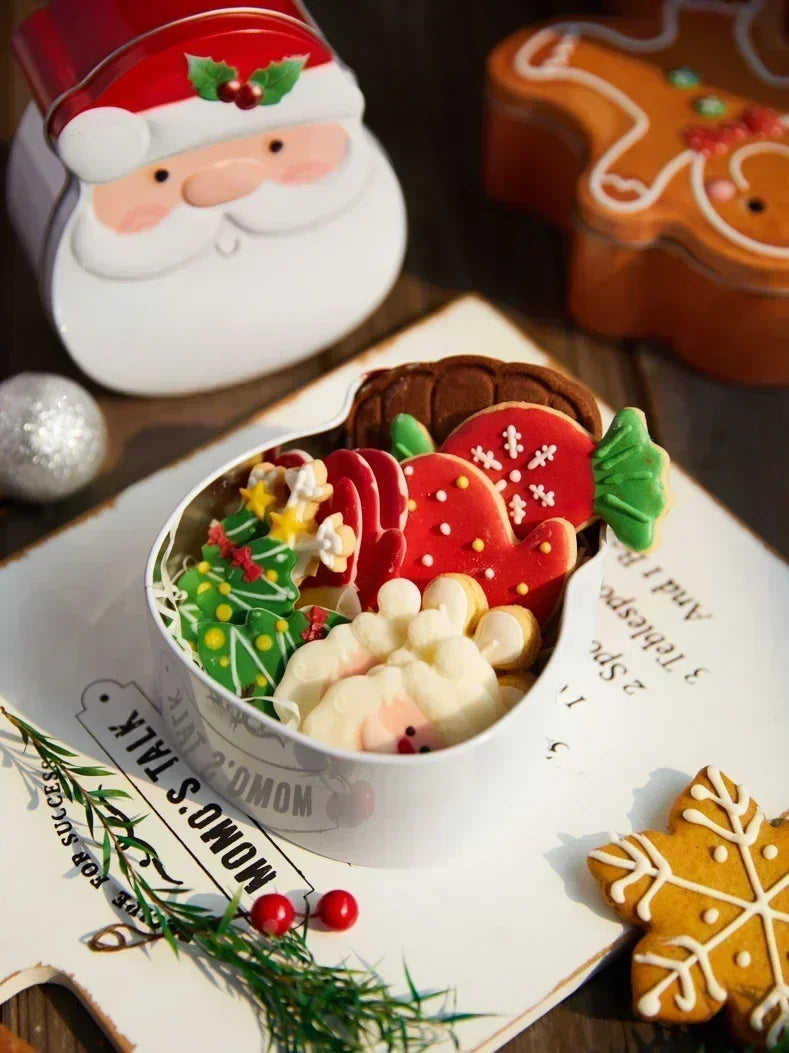 Festive Metal Gift Boxes