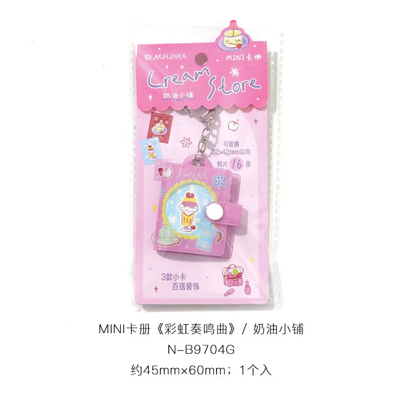 Mini Card Binder – INS Style Cute Pocket Organizer