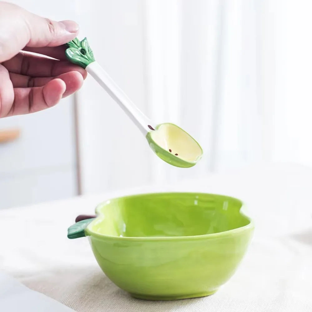 Creative Fruit-Shaped Ceramic Bowl