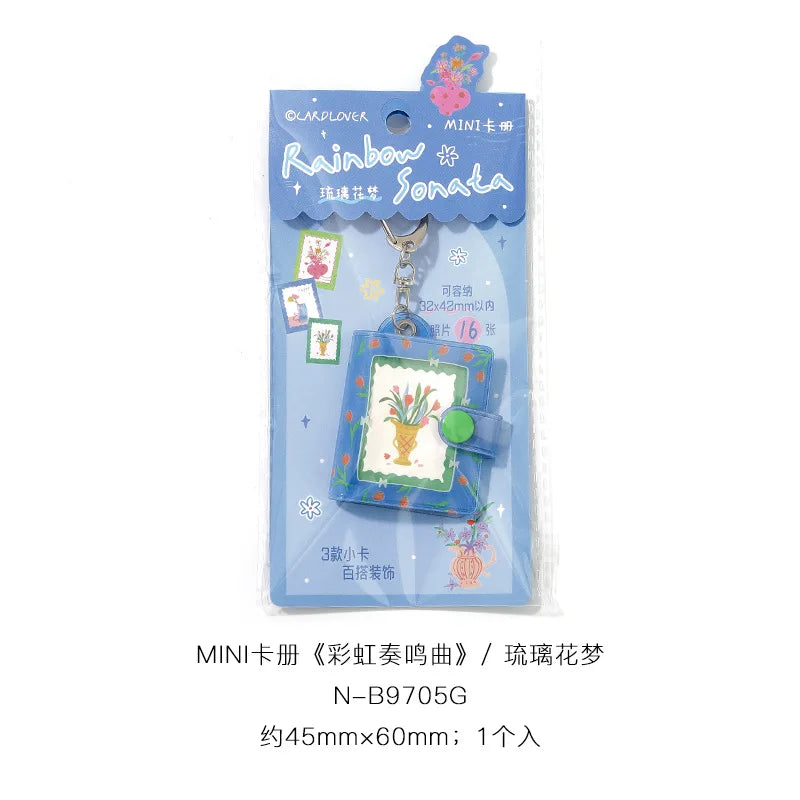 Mini Card Binder – INS Style Cute Pocket Organizer