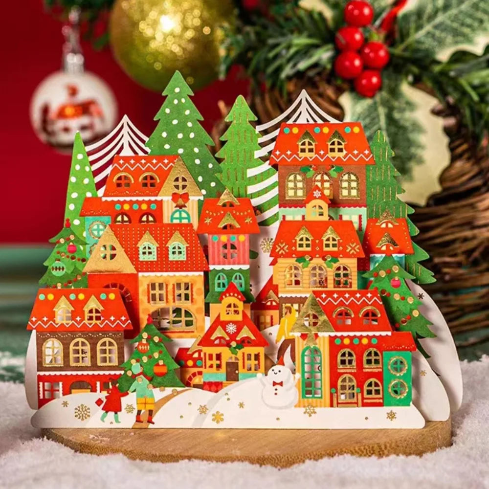 3D Christmas Greeting Card