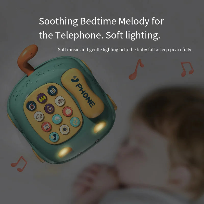 Educational Cat Phone Toy – Musical Learning Telephone for Toddlers