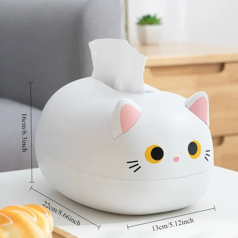 Chubby Cat Tissue Box