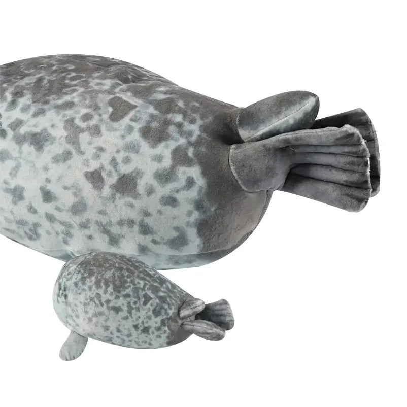 Mother and Baby Seal Plush Set – 40cm Soft Plush Toy with 4 Mini Seals