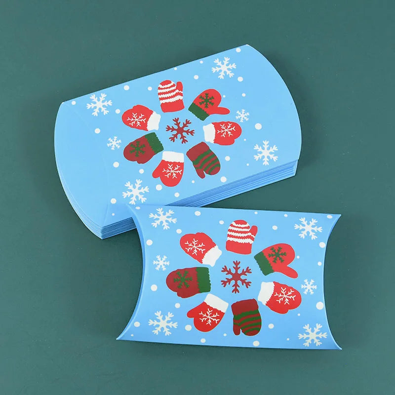 Christmas Pillow Candy Boxes – 12/24pcs