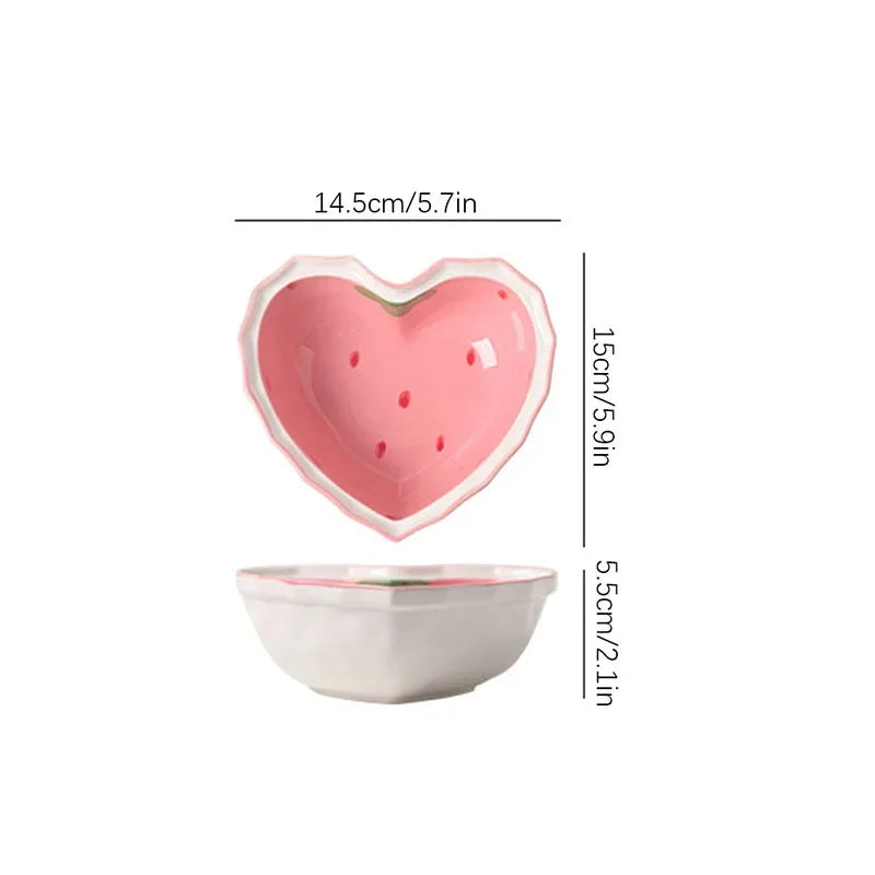 Strawberry Ceramic Tableware Set