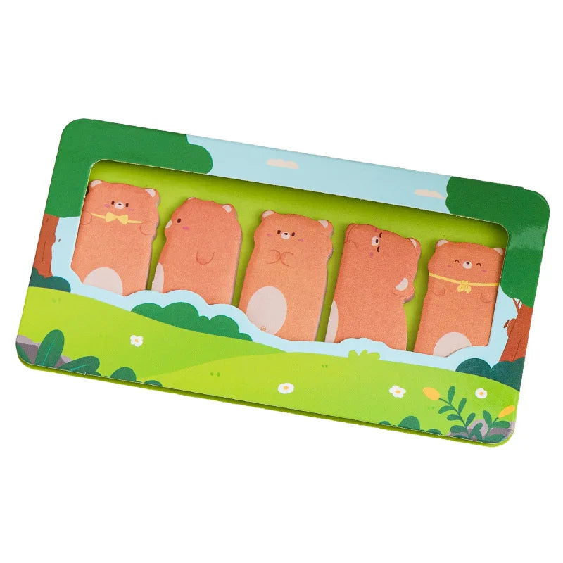 Cute Animal Sticky Notes – Creative Cartoon Memo Pad