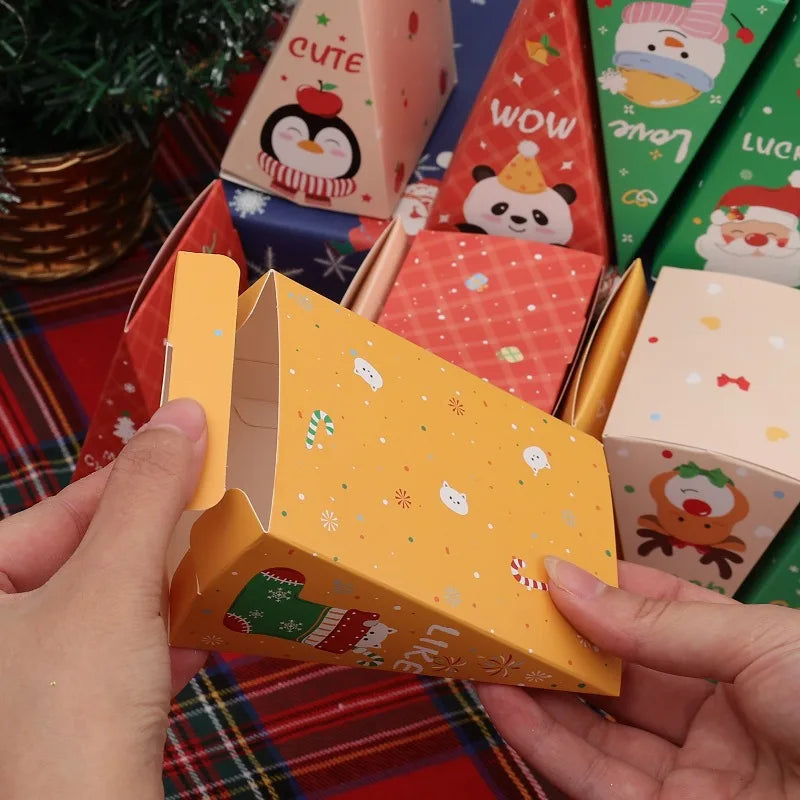 Christmas Candy Gift Boxes – 12pcs Hanging Tree Decoration Boxes for DIY Holiday Gifts