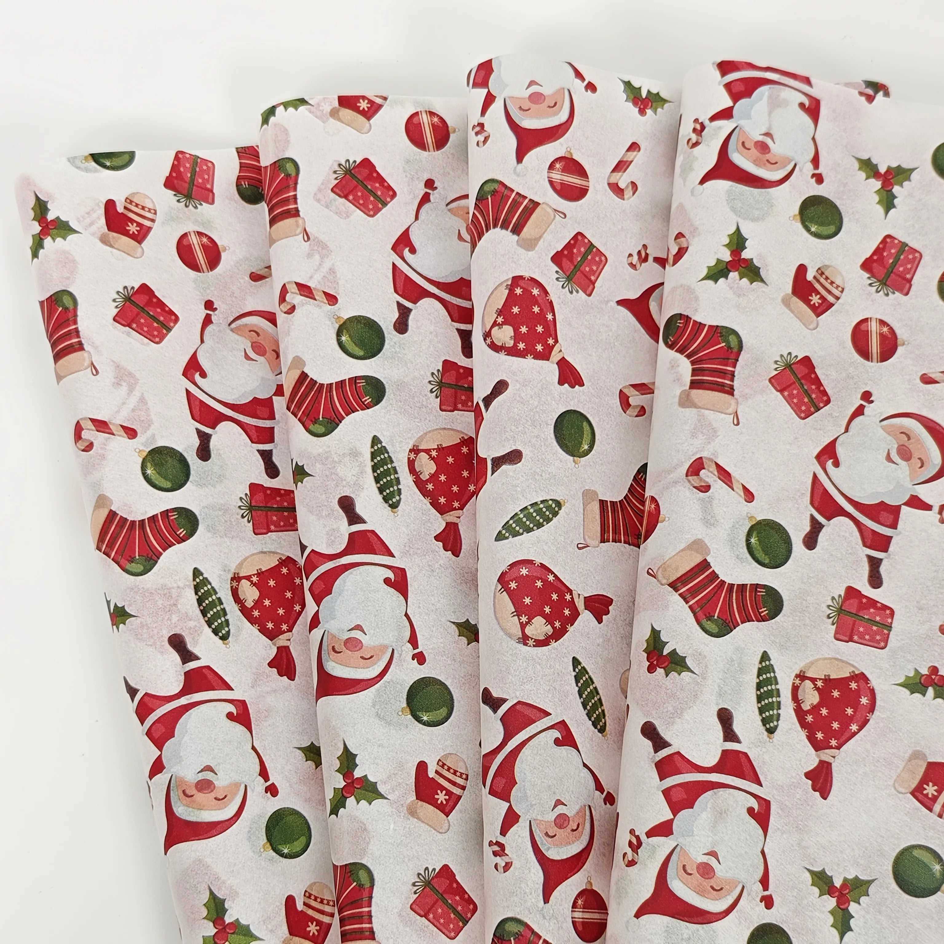 Christmas Patterned Tissue Paper – 10/20 Sheets Gift Wrapping Paper