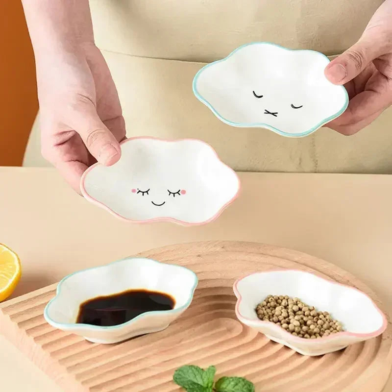 Cloud Ceramic Sauce Dish