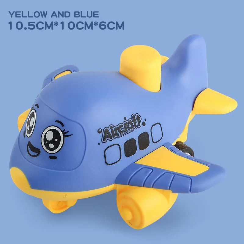 Press & Go Animal Airplane Toy Set – Friction Cars for Toddlers