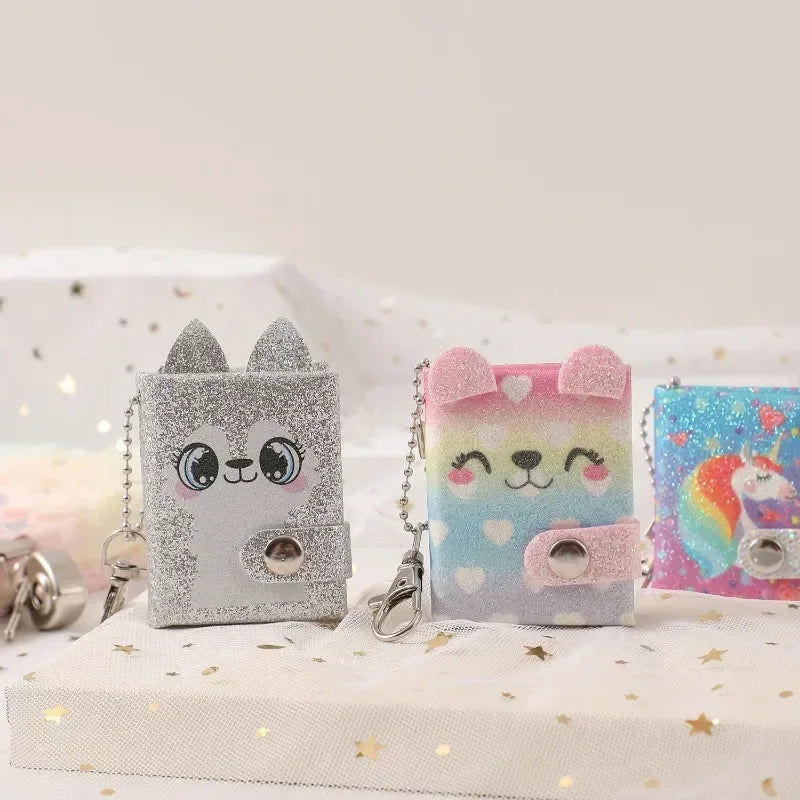 Mini Animal Notebook Keychain (60 Sheets)