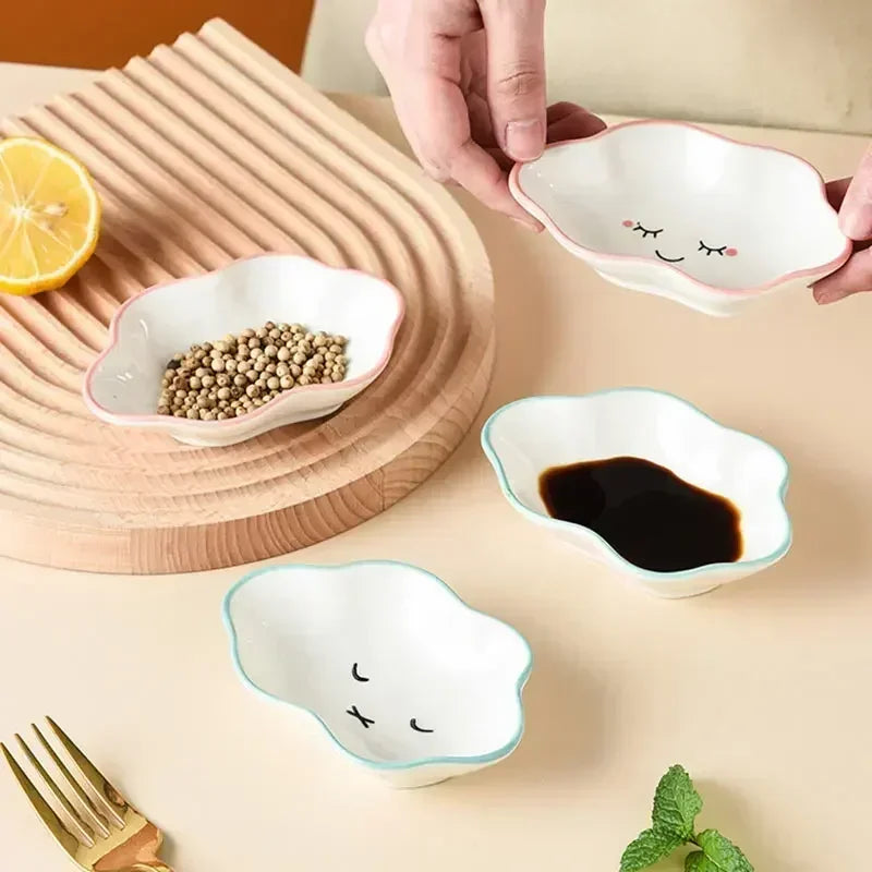 Cloud Ceramic Sauce Dish