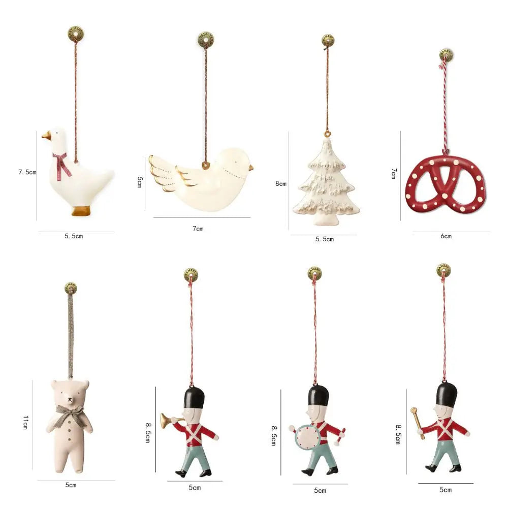 Nordic Christmas Hanging Decorations