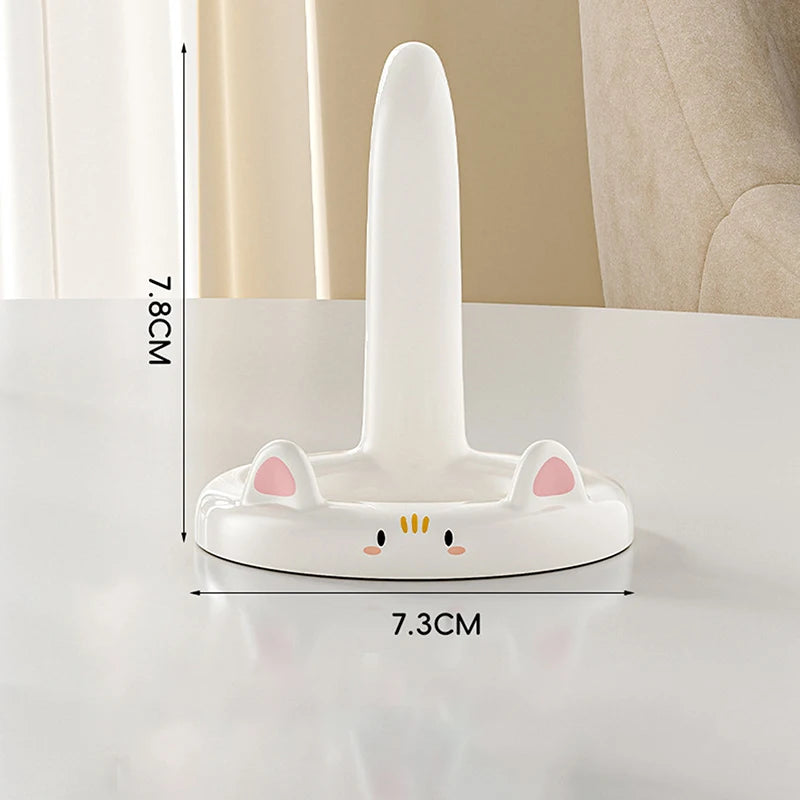 Cute Cat Phone Holder – Creative Mini Desk Stand